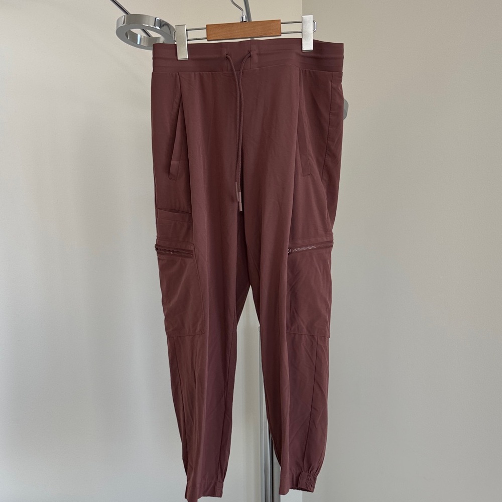 Athleta Women's Burgundy Track Joggers